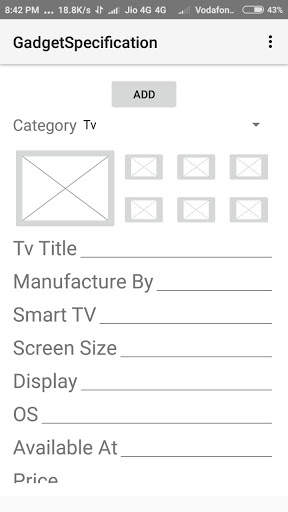 Gadget Specifications screenshot 6