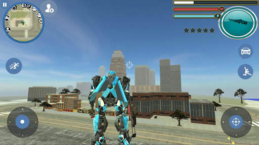 Amazing Robot Car Transforme Futuristic Supercar screenshot 3