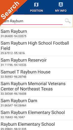 Sam Rayburn Gps Fishing Chart screenshot 2