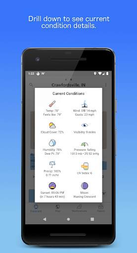 Dark Sky - Hyperlocal Weather скриншот 5