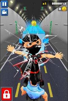 Subway Ninja Run 2018 - MultiPlayer Runner screenshot 5