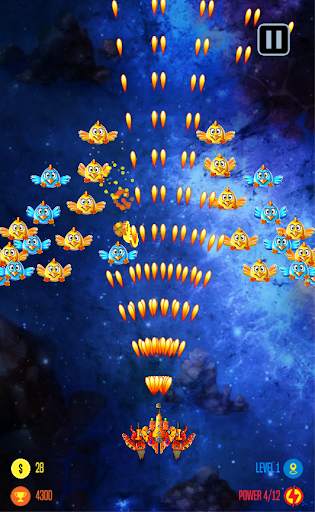 Chicken Shooter Galaxy invaders screenshot 4