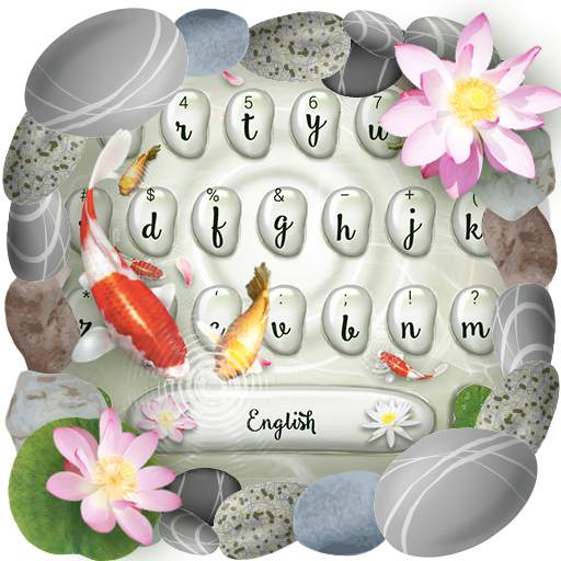 Koi Fish Keyboard Theme 10001016
