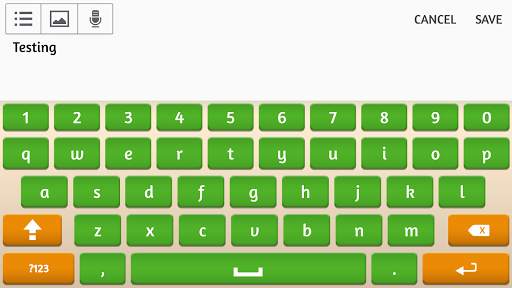 Clumsy SMART KEYBOARD Skin screenshot 2
