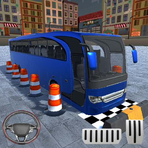 Modern Bus 3D Parking Games icon