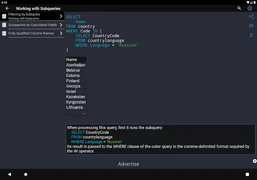 SQL Free screenshot 22
