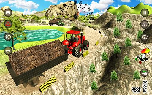 Real Tractor games 2021 driving 3D new games 2020 screenshot 6
