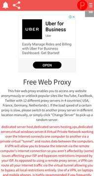 Proxy server browser screenshot 4