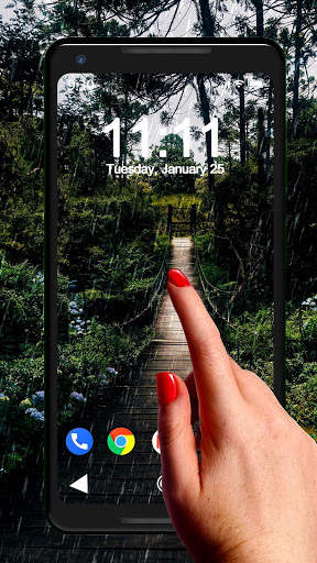 Raining Day APUS Live Wallpaper screenshot 1