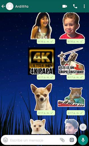 Memetflix Stickers animados screenshot 7
