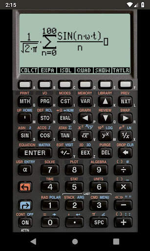 Emu48 for Android screenshot 1