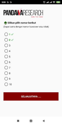 Pandawa Mobile Survey screenshot 3