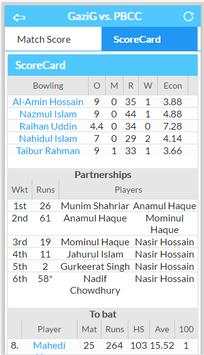Cricket Score screenshot 4