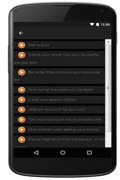 Guide pour Instagram screenshot 2