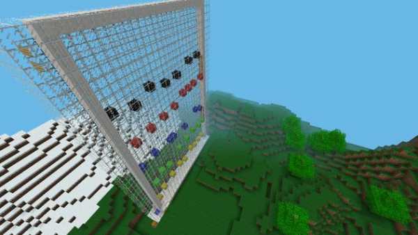 Parkour wall map for Minecraft screenshot 2