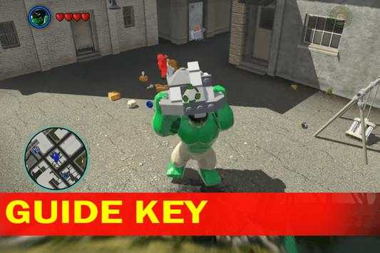 Guide Key for Lego Hulk screenshot 3