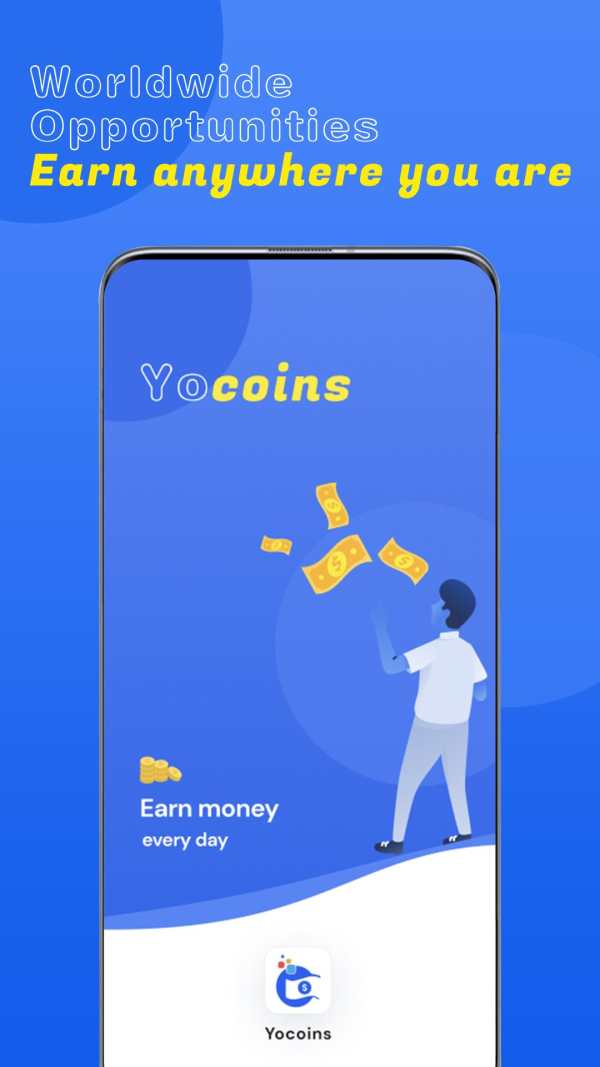 Yocoins- Earn Money Online स्क्रीनशॉट 1