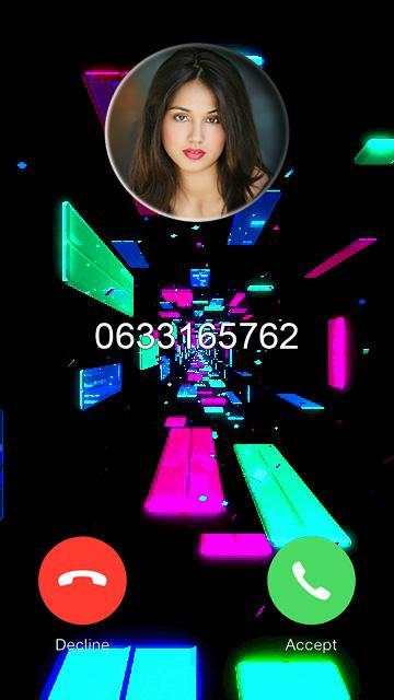 Call Screen Themes 4 تصوير الشاشة