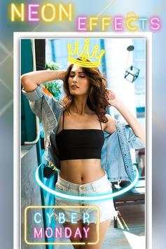 Neon Photo editor : Neon Light Effects screenshot 1