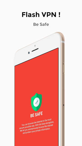 Flash VPN - Free Proxy Server & Secure VPN Service screenshot 1