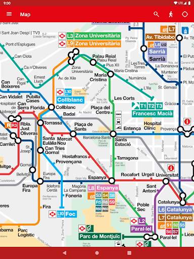 Barcelona Metro - TMB map and route planner screenshot 18