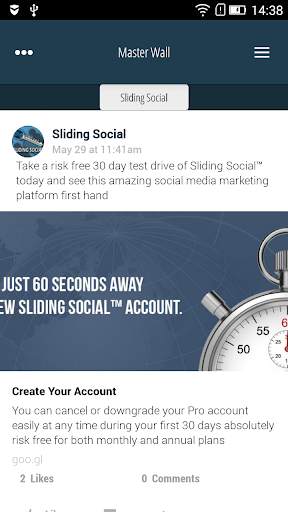 Sliding Social screenshot 3