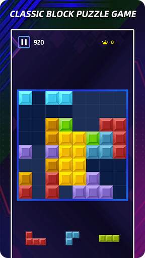 Jewels Block Crush - Free Puzzle Game screenshot 1