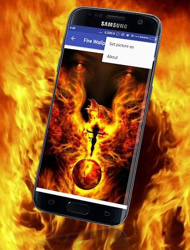 Fire Wallpaper screenshot 7