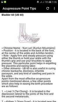 Acupressure Point Tips screenshot 4