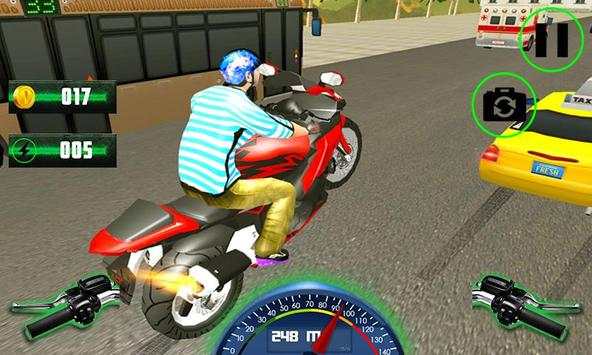 Moto Rider Racing 2017 - Highway bike racer screenshot 3