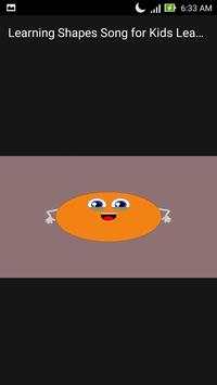Learning Shapes Song for Kids Learning Offline скриншот 2