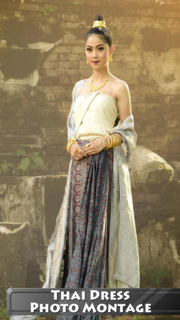 Thai Dress Photo Montage screenshot 1