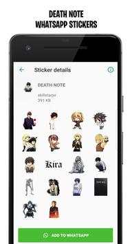Death Note Whatsapp Sticker скриншот 1