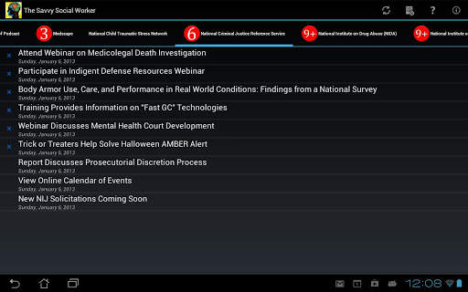 The Savvy Social Worker screenshot 1