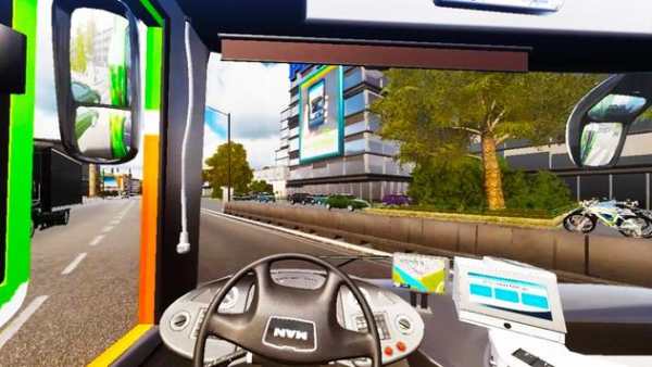 Public Bus Transport Simulator:3D Bus racing games screenshot 1