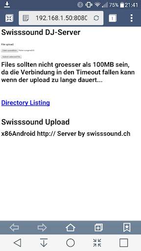 http Server Free 4" - 10" screenshot 3