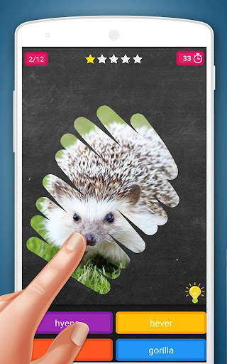 Krasspel: Dieren Quiz screenshot 2