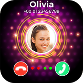 HD Color Phone Flash - HD Color Call Screen Theme icon