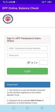 EPF Online &  Balance Check screenshot 2