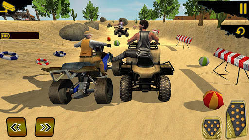 Desert Racing Quad Power Bike screenshot 14