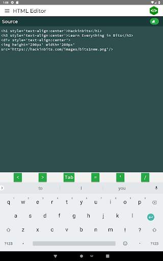 HTML In Bits: Learn HTML in Bits screenshot 10