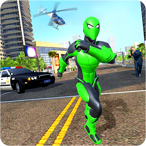 Spider Rope Game: Vegas Crime City Gangster icon