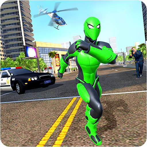 Spider Rope Game: Vegas Crime City Gangster 1.5