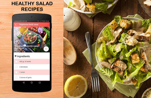 Salad recipes free. Low carb, easy & healthy food. screenshot 14