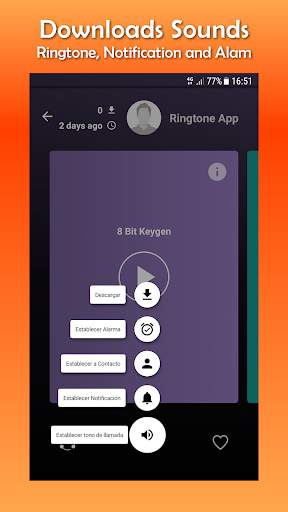 Argentono - Ringtone and notification sound screenshot 4