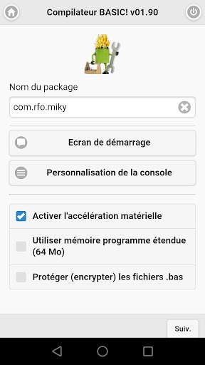 Compilateur BASIC! screenshot 6