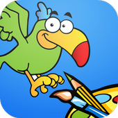Bird Coloring Book for Kids icon