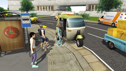 Tuk Tuk Rickshaw City Driving Simulator 2020 screenshot 5