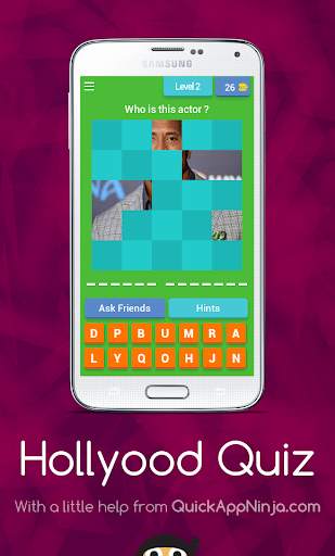 hollywood quiz screenshot 2