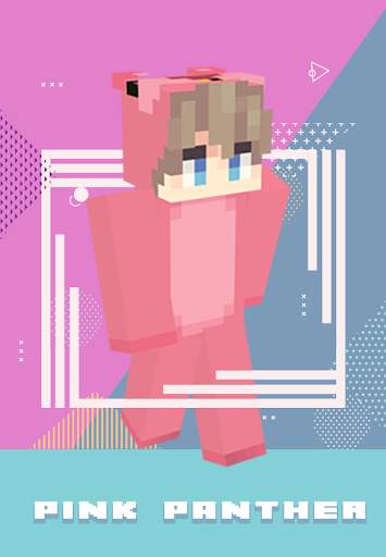 Pink Panther Skin For Minecraft screenshot 3